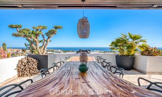 Luxueux penthouse avec vue sur la mer à vendre dans une communauté fermée sur le très convoité Golden Mile de Marbella 778582 