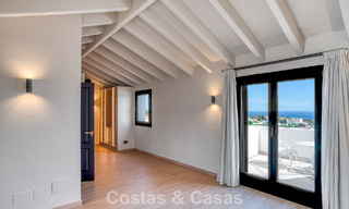 Luxueux penthouse avec vue sur la mer à vendre dans une communauté fermée sur le très convoité Golden Mile de Marbella 778596 