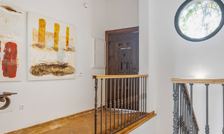 Spacieuse maison de ville à vendre avec vue sur la mer dans une urbanisation fermée dans les collines de Marbella - Benahavis 778915 