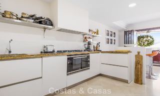 Spacieuse maison de ville à vendre avec vue sur la mer dans une urbanisation fermée dans les collines de Marbella - Benahavis 778932 