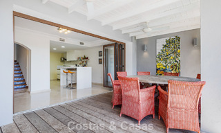 Spacieuse maison de ville à vendre avec vue sur la mer dans une urbanisation fermée dans les collines de Marbella - Benahavis 778936 