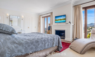 Spacieuse maison de ville à vendre avec vue sur la mer dans une urbanisation fermée dans les collines de Marbella - Benahavis 778943 