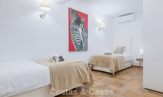 Spacieuse maison de ville à vendre avec vue sur la mer dans une urbanisation fermée dans les collines de Marbella - Benahavis 778946 