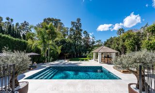 Villa de luxe contemporaine rénovée, prête à emménager, à vendre au cœur de la vallée du golf de Nueva Andalucia, Marbella 778819 