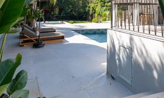 Villa de luxe contemporaine rénovée, prête à emménager, à vendre au cœur de la vallée du golf de Nueva Andalucia, Marbella 778827 