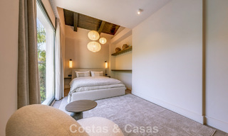 Villa de luxe contemporaine rénovée, prête à emménager, à vendre au cœur de la vallée du golf de Nueva Andalucia, Marbella 778852 