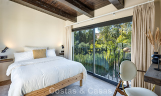Villa de luxe contemporaine rénovée, prête à emménager, à vendre au cœur de la vallée du golf de Nueva Andalucia, Marbella 796788 