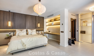Villa de luxe contemporaine rénovée, prête à emménager, à vendre au cœur de la vallée du golf de Nueva Andalucia, Marbella 796801 