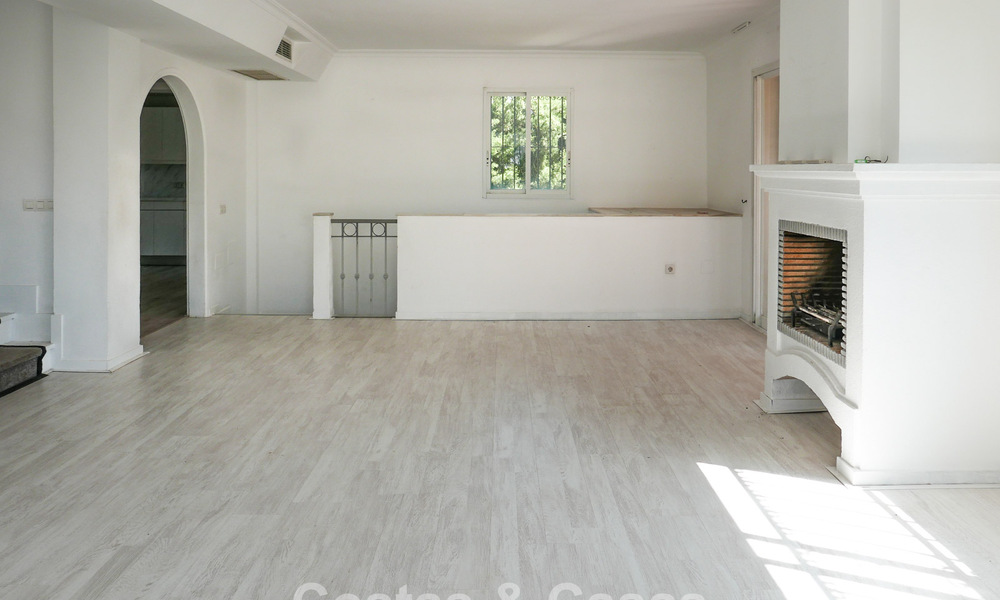 Projet de rénovation: villa de luxe à vendre au design moderne et méditerranéen avec vue sur la mer à Nueva Andalucia, Marbella 778863