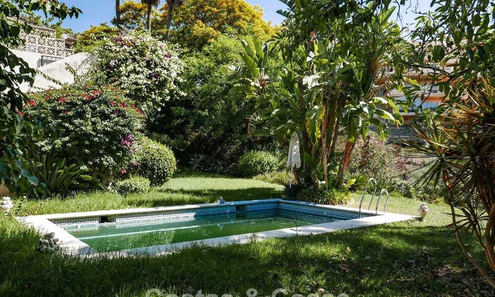 Projet de rénovation: villa de luxe à vendre au design moderne et méditerranéen avec vue sur la mer à Nueva Andalucia, Marbella 778866