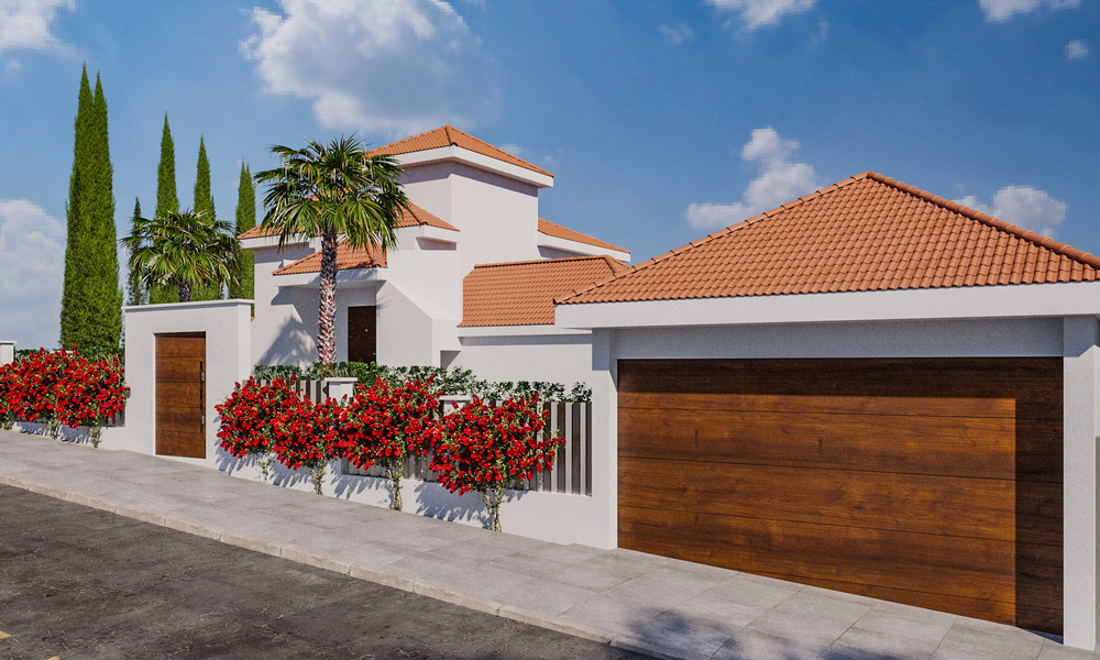 Projet de rénovation: villa de luxe à vendre au design moderne et méditerranéen avec vue sur la mer à Nueva Andalucia, Marbella 779072
