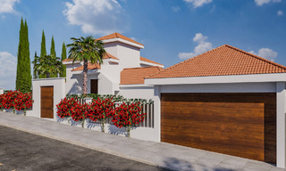 Projet de rénovation: villa de luxe à vendre au design moderne et méditerranéen avec vue sur la mer à Nueva Andalucia, Marbella 779072 