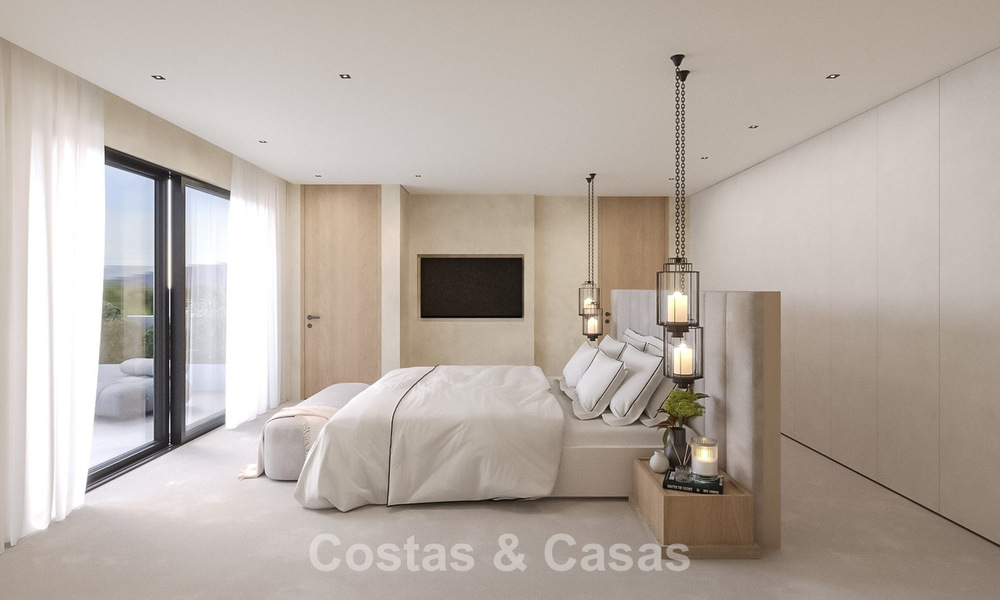 Projet de rénovation: villa de luxe à vendre au design moderne et méditerranéen avec vue sur la mer à Nueva Andalucia, Marbella 779073