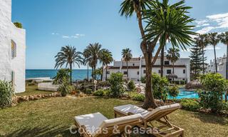 Appartement de plage rénové de première classe avec vue sur la mer à vendre sur le Golden Mile de Marbella 779038 