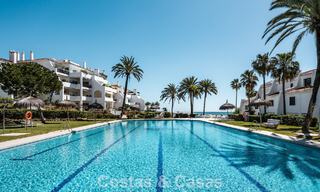 Appartement de plage rénové de première classe avec vue sur la mer à vendre sur le Golden Mile de Marbella 779044 