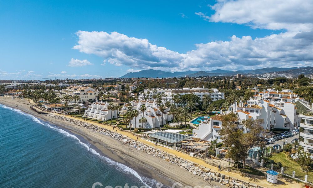 Appartement de plage rénové de première classe avec vue sur la mer à vendre sur le Golden Mile de Marbella 779051