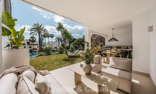 Appartement de plage rénové de première classe avec vue sur la mer à vendre sur le Golden Mile de Marbella 779064 