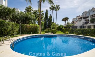 Maison rénovée dans un style andalou intemporel avec vue sur la mer à vendre située sur le Golden Mile de Marbella 778956 