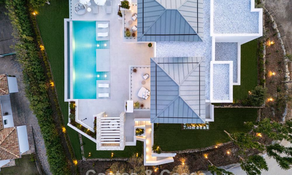 Villa de luxe moderniste flambant neuve à vendre dans le quartier résidentiel exclusif et fermé de La Quinta, Marbella - Benahavis 778997