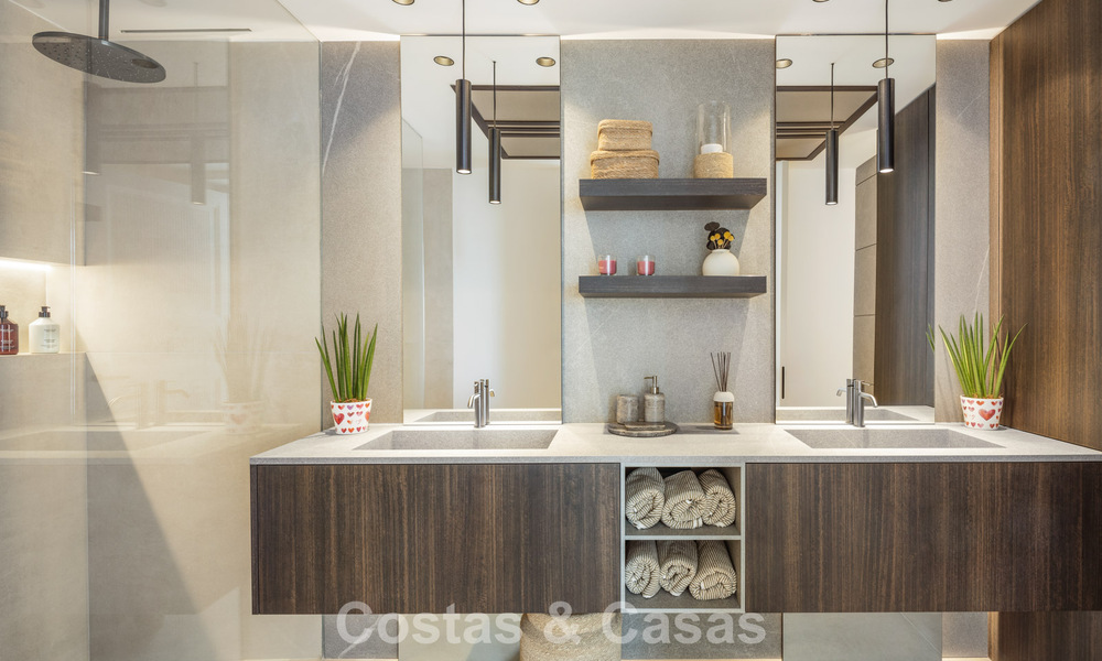 Villa de luxe moderniste flambant neuve à vendre dans le quartier résidentiel exclusif et fermé de La Quinta, Marbella - Benahavis 779001