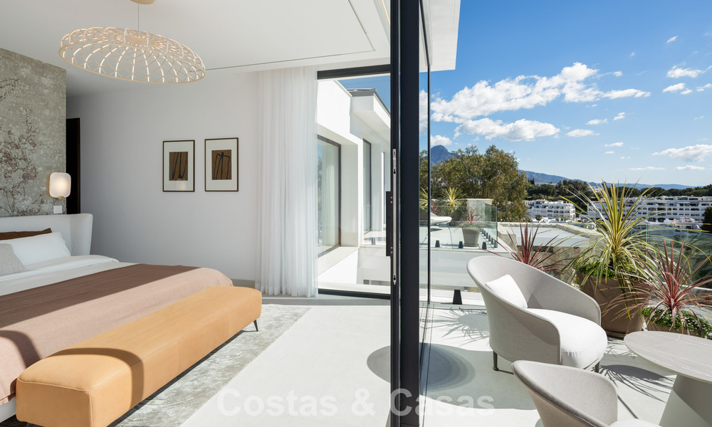Villa de luxe moderniste flambant neuve à vendre dans le quartier résidentiel exclusif et fermé de La Quinta, Marbella - Benahavis 779010