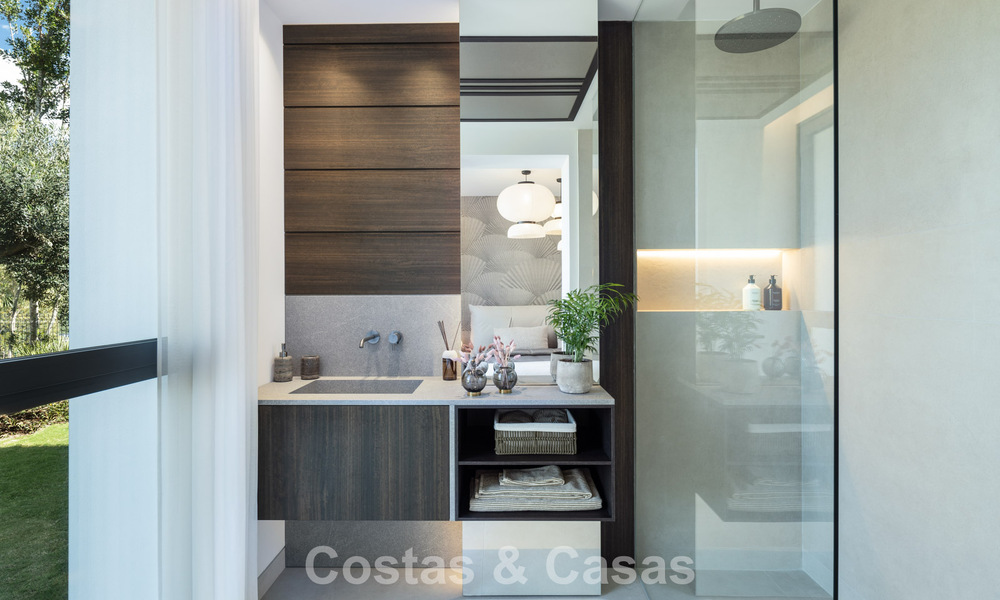 Villa de luxe moderniste flambant neuve à vendre dans le quartier résidentiel exclusif et fermé de La Quinta, Marbella - Benahavis 779013