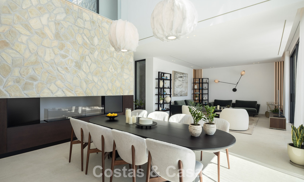 Villa de luxe moderniste flambant neuve à vendre dans le quartier résidentiel exclusif et fermé de La Quinta, Marbella - Benahavis 779023