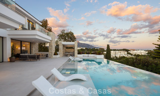 Villa de luxe moderniste flambant neuve à vendre dans le quartier résidentiel exclusif et fermé de La Quinta, Marbella - Benahavis 779034 