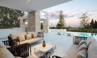 Villa de luxe moderniste flambant neuve à vendre dans le quartier résidentiel exclusif et fermé de La Quinta, Marbella - Benahavis 779036 