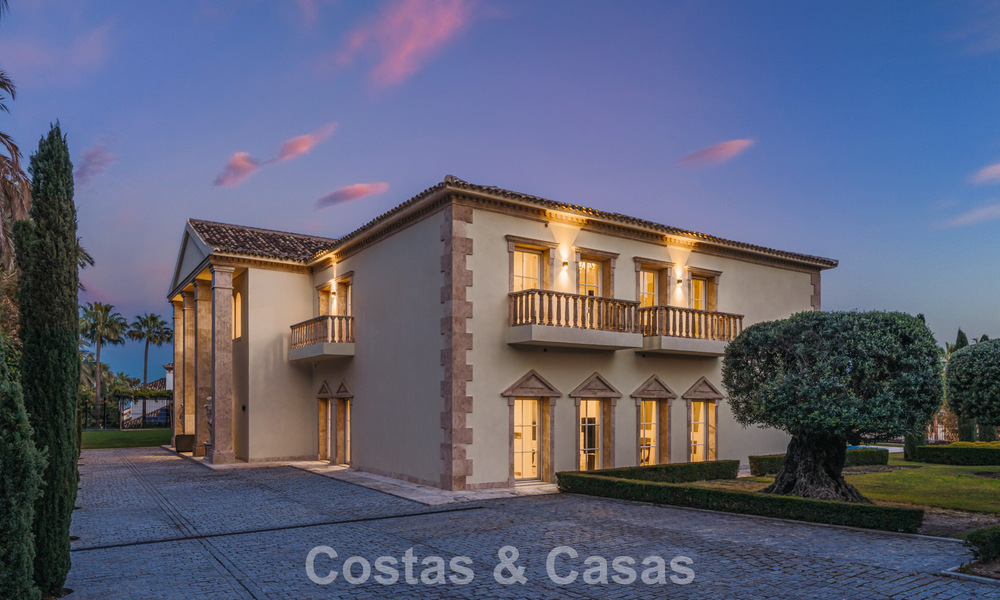 Remarquable palais présidentiel à vendre dans la prestigieuse communauté fermée de Sierra Blanca à Marbella 779345