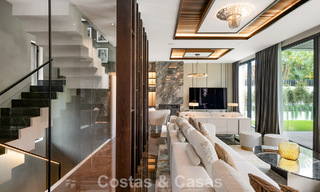 Villa de luxe ultramoderne prête à emménager à vendre à quelques pas de la plage sur le très convoité Golden Mile de Marbella 779379 