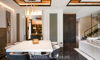 Villa de luxe ultramoderne prête à emménager à vendre à quelques pas de la plage sur le très convoité Golden Mile de Marbella 779381 