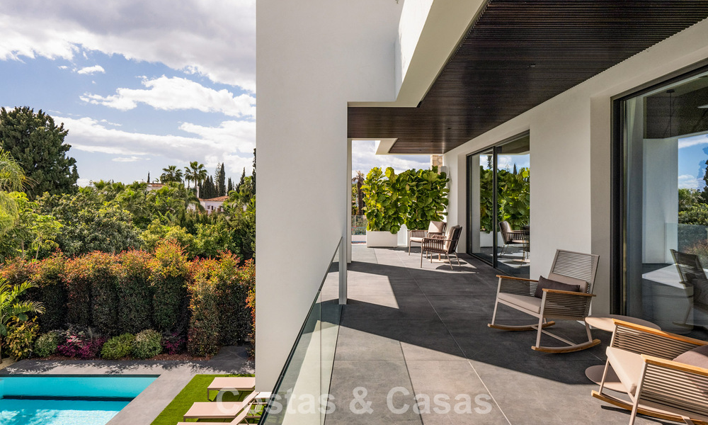 Villa de luxe ultramoderne prête à emménager à vendre à quelques pas de la plage sur le très convoité Golden Mile de Marbella 779387
