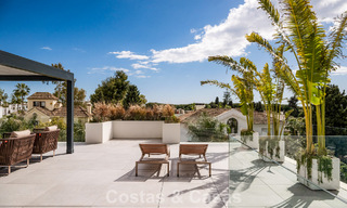 Villa de luxe ultramoderne prête à emménager à vendre à quelques pas de la plage sur le très convoité Golden Mile de Marbella 779388 
