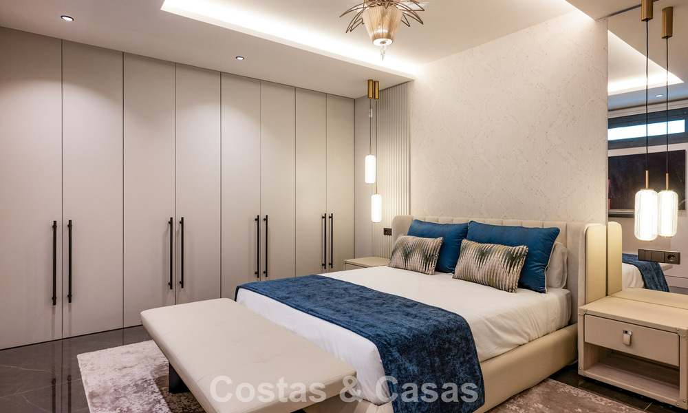 Villa de luxe ultramoderne prête à emménager à vendre à quelques pas de la plage sur le très convoité Golden Mile de Marbella 779390