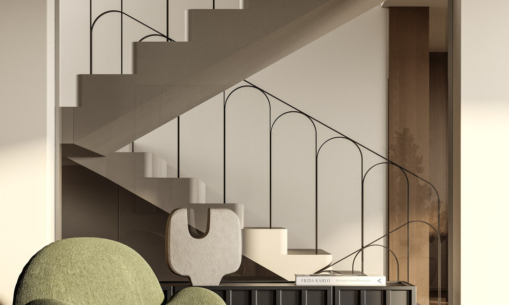 Villa de luxe avec vue panoramique sur la mer à vendre dans une communauté fermée à Nueva Andalucia, Marbella 779403