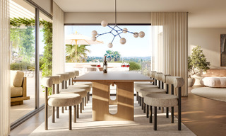 Villa de luxe avec vue panoramique sur la mer à vendre dans une communauté fermée à Nueva Andalucia, Marbella 779407 