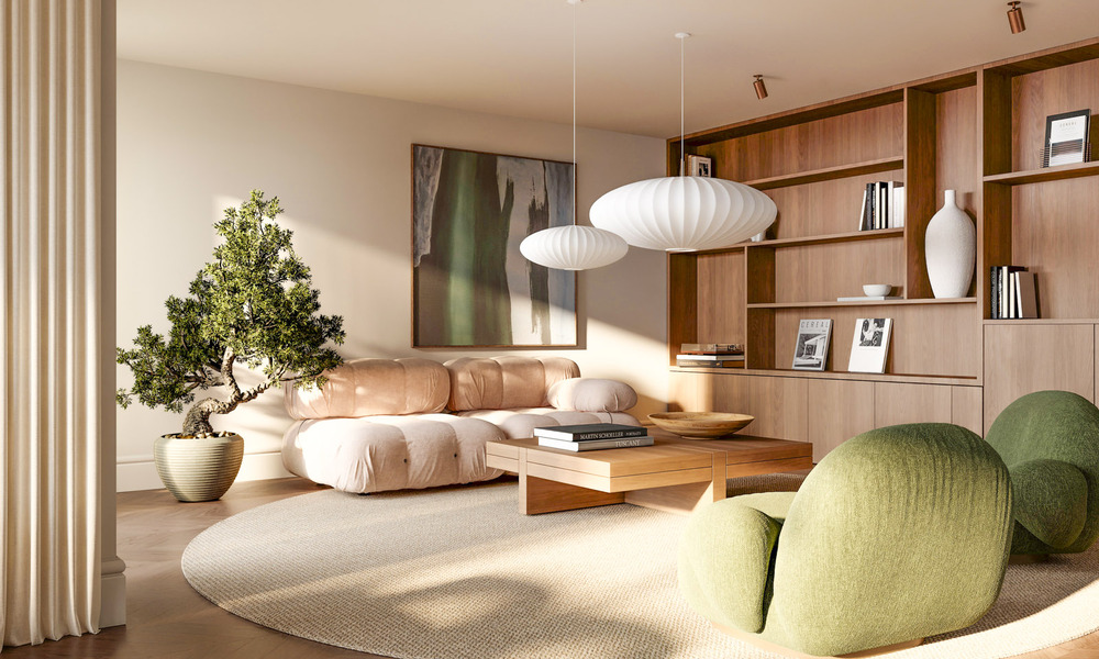 Villa de luxe avec vue panoramique sur la mer à vendre dans une communauté fermée à Nueva Andalucia, Marbella 779408