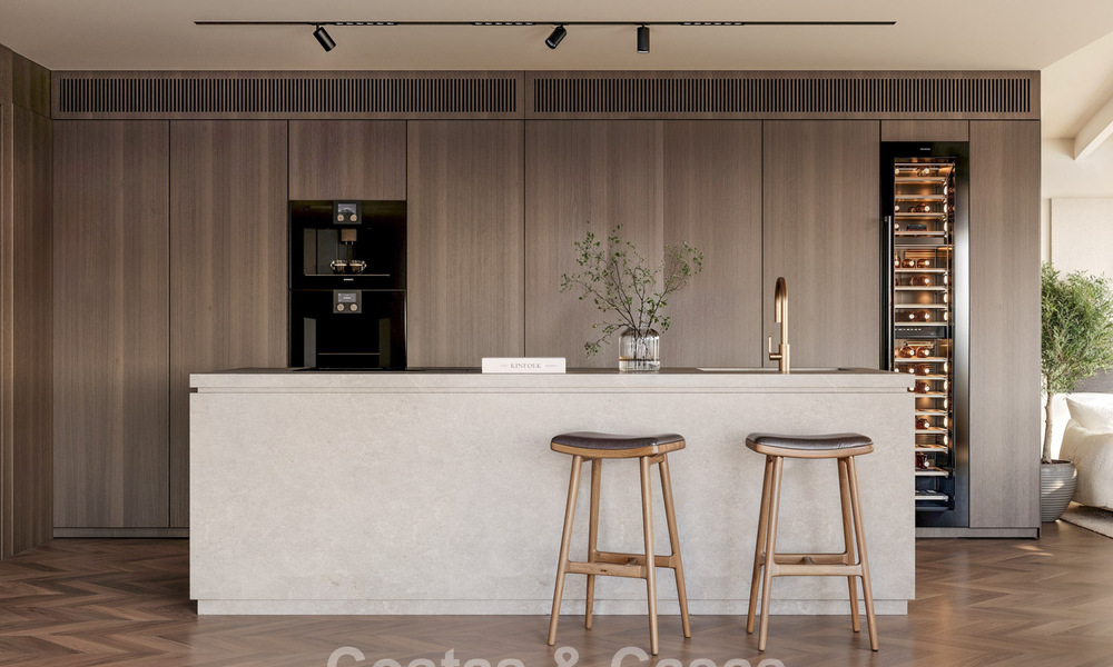 Villa de luxe avec vue panoramique sur la mer à vendre dans une communauté fermée à Nueva Andalucia, Marbella 779410