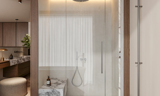 Villa de luxe avec vue panoramique sur la mer à vendre dans une communauté fermée à Nueva Andalucia, Marbella 779414 