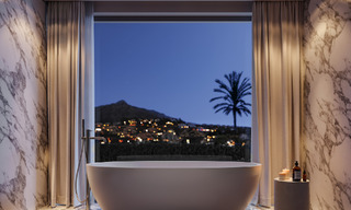 Villa de luxe avec vue panoramique sur la mer à vendre dans une communauté fermée à Nueva Andalucia, Marbella 779418 