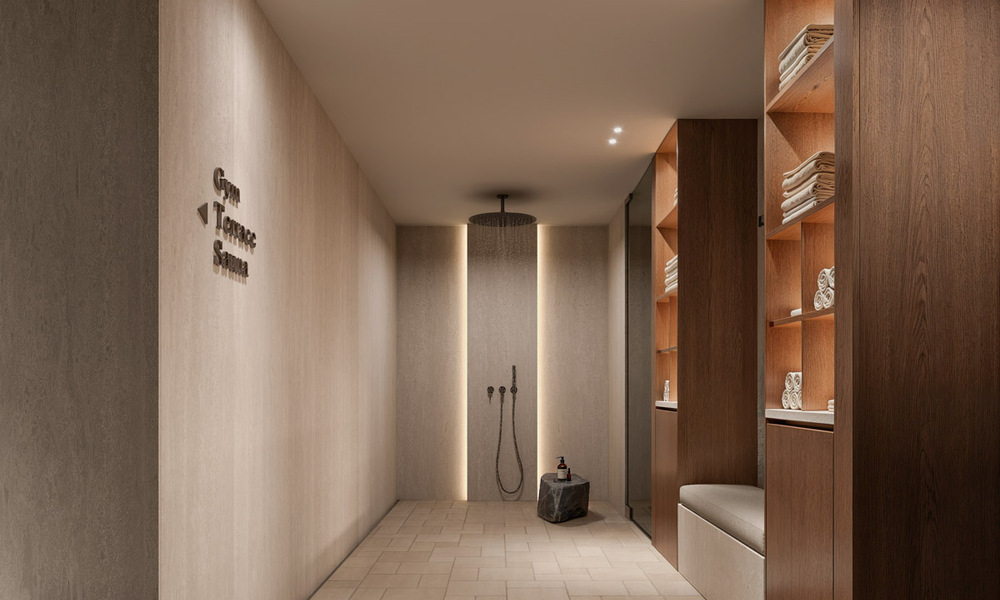 Villa de luxe avec vue panoramique sur la mer à vendre dans une communauté fermée à Nueva Andalucia, Marbella 779420