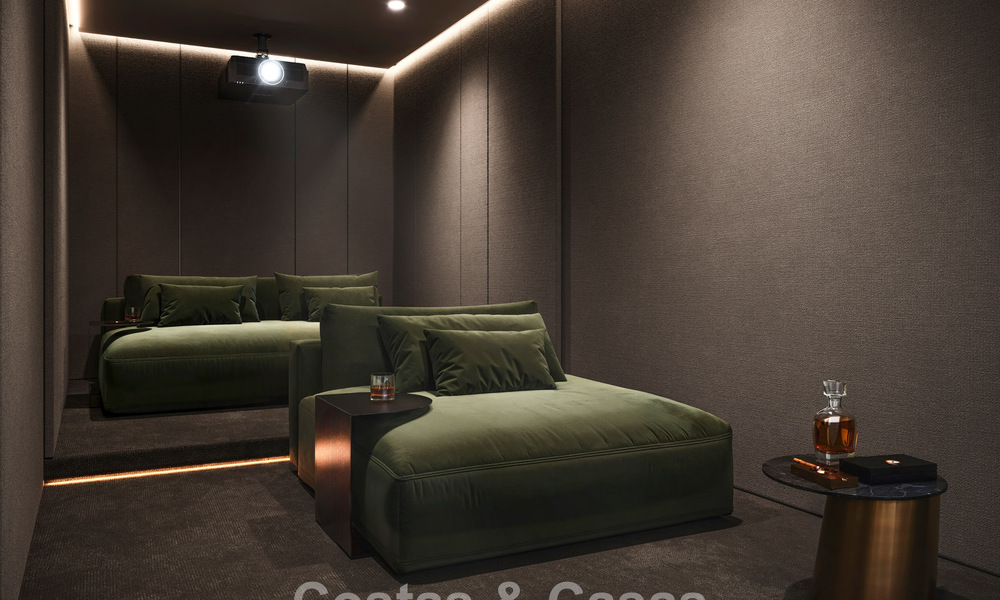 Villa de luxe avec vue panoramique sur la mer à vendre dans une communauté fermée à Nueva Andalucia, Marbella 779422