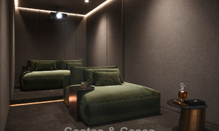 Villa de luxe avec vue panoramique sur la mer à vendre dans une communauté fermée à Nueva Andalucia, Marbella 779422 