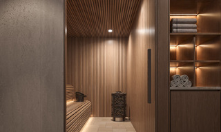 Villa de luxe avec vue panoramique sur la mer à vendre dans une communauté fermée à Nueva Andalucia, Marbella 779423 