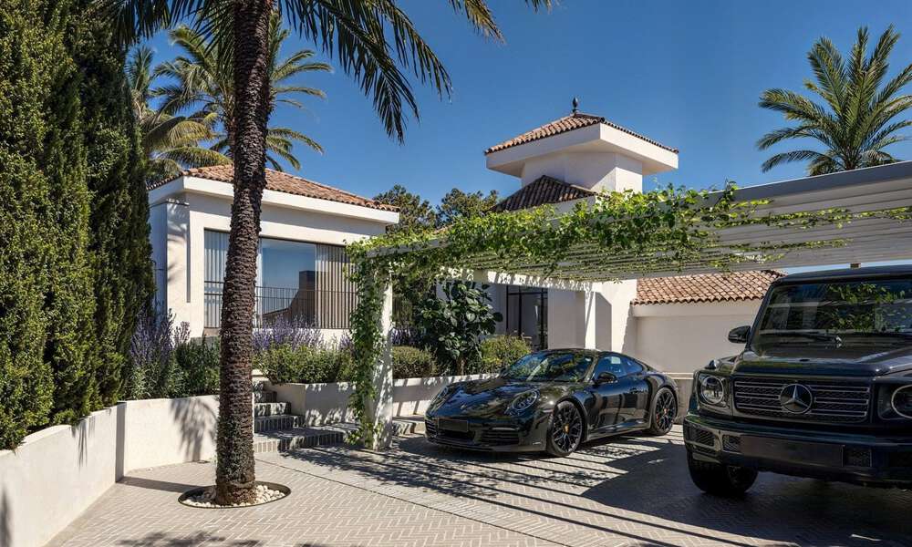 Villa de luxe avec vue panoramique sur la mer à vendre dans une communauté fermée à Nueva Andalucia, Marbella 779428