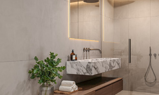 Villa de luxe avec vue panoramique sur la mer à vendre dans une communauté fermée à Nueva Andalucia, Marbella 779429 