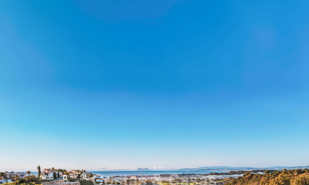 Nouveau sur le marché. 6 villas de luxe avec vue imprenable sur la mer à vendre sur le New Golden Mile, Marbella - Estepona 779256