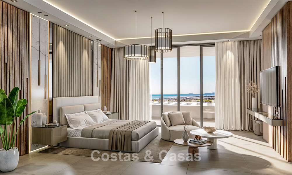 Nouveau sur le marché. 6 villas de luxe avec vue imprenable sur la mer à vendre sur le New Golden Mile, Marbella - Estepona 779259