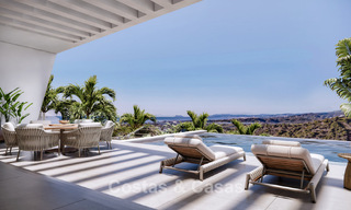 Nouveau sur le marché. 6 villas de luxe avec vue imprenable sur la mer à vendre sur le New Golden Mile, Marbella - Estepona 779260 